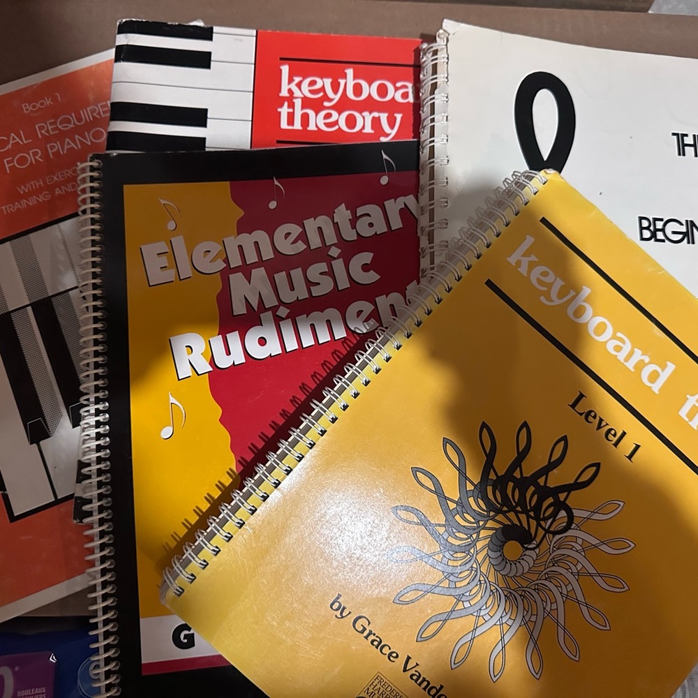 Music Theory and Rudiments Spiral Notebooks